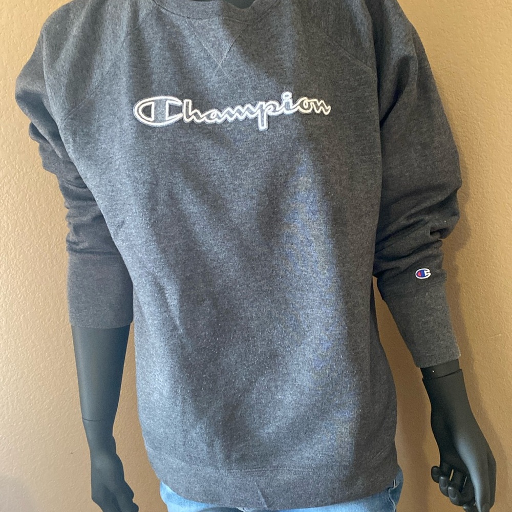 Grey Champion sweatshirt size XL